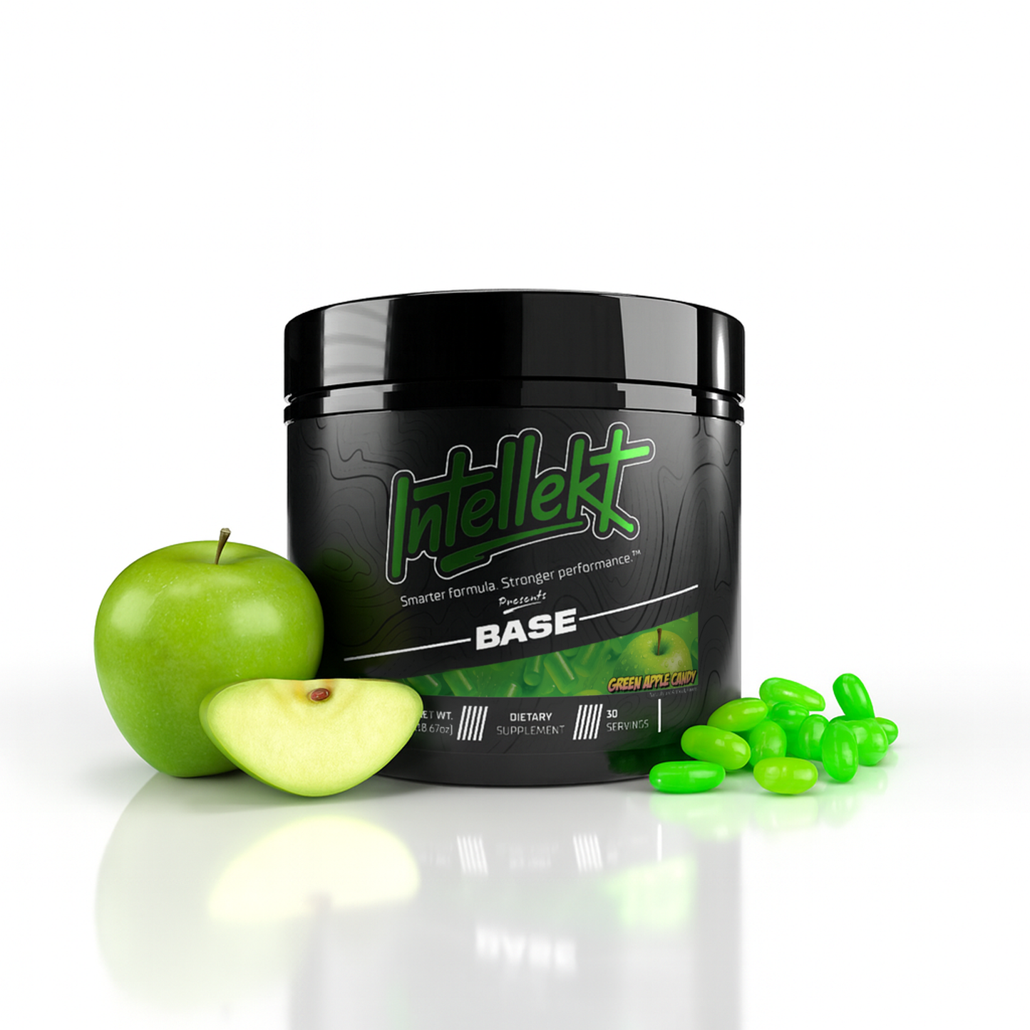 BASE – Pre-Workout | Green Apple Candy