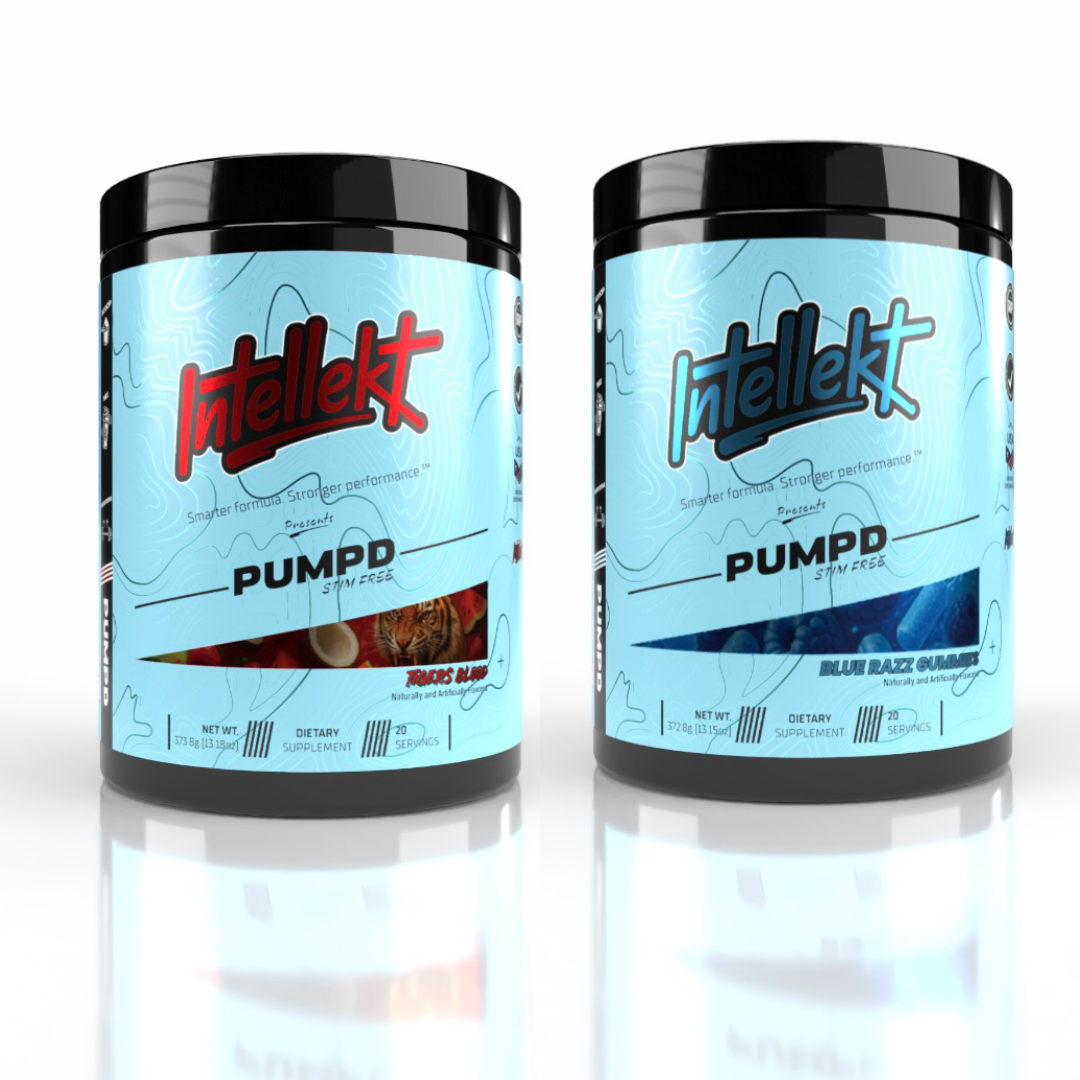 All Pump. Zero Stims. INTELLEKT PUMPD