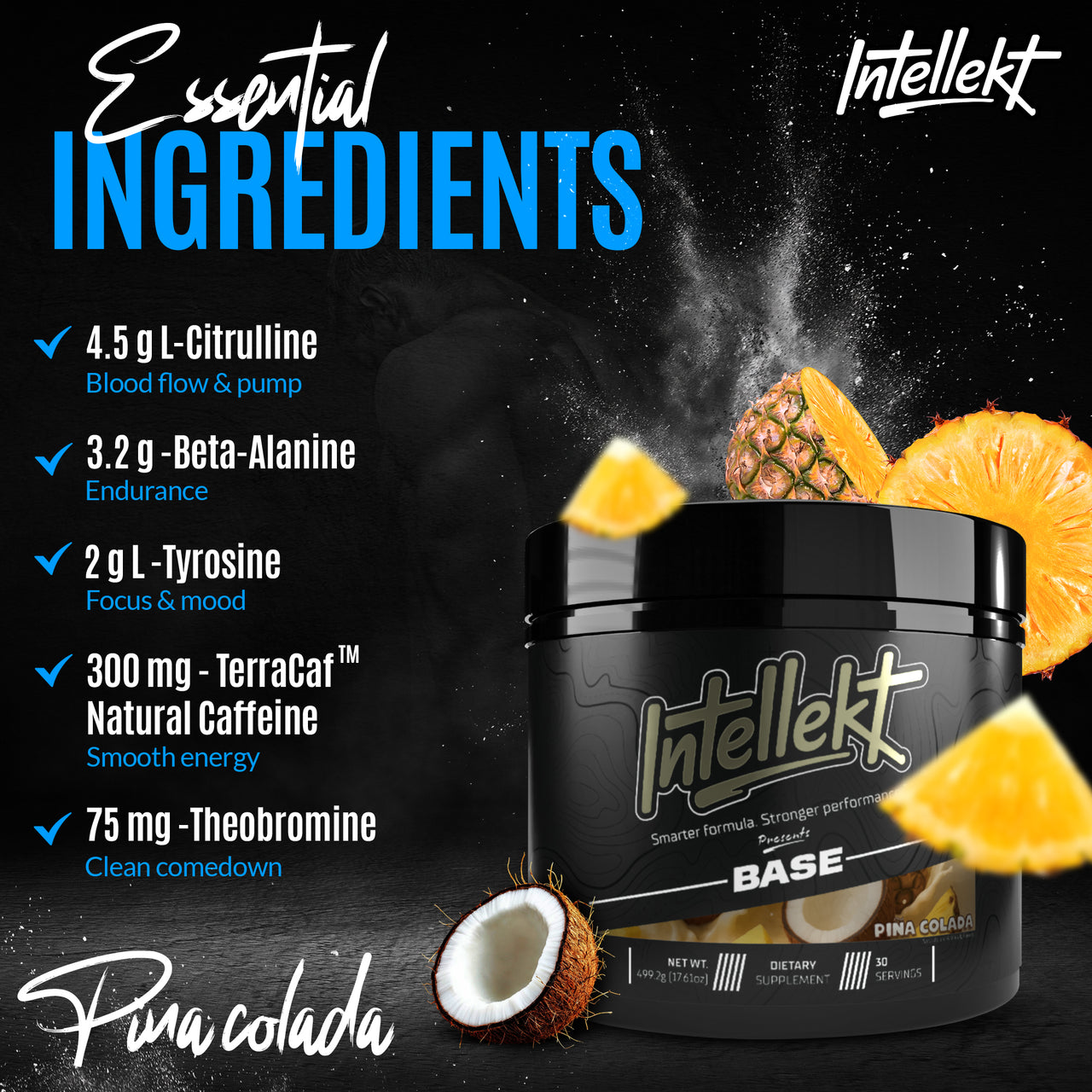 BASE Pre-Workout | Pina Colada