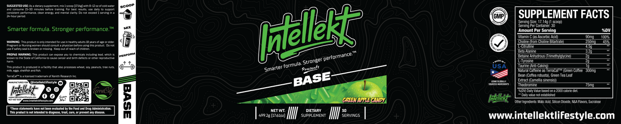 BASE – PreWorkout | Sample Pack