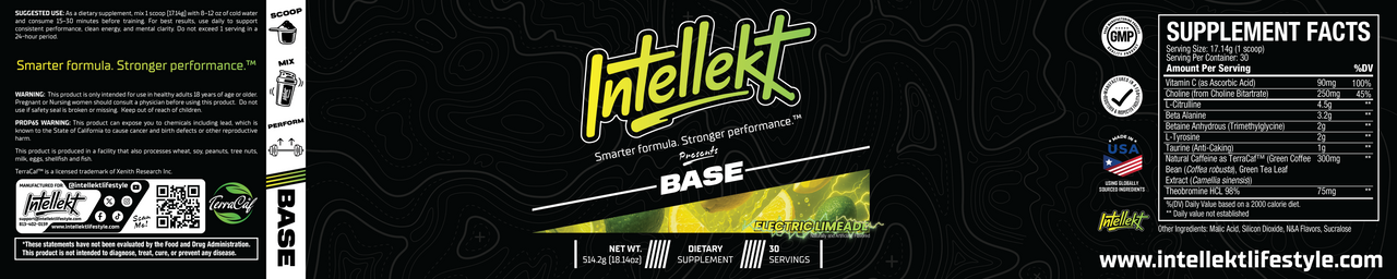 BASE – PreWorkout | Sample Pack