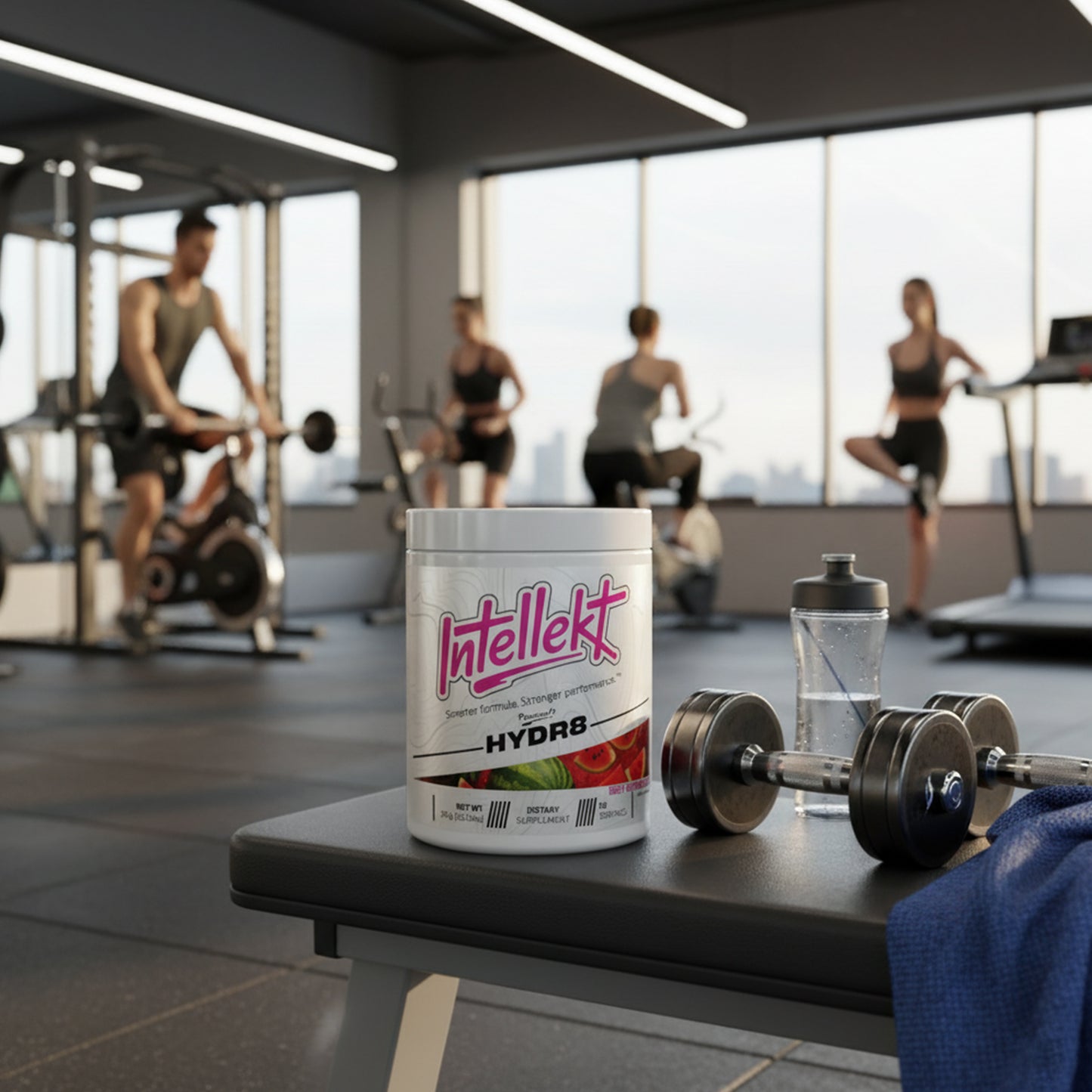INTELLEKT HYDR8 Electrolytes and Creatine